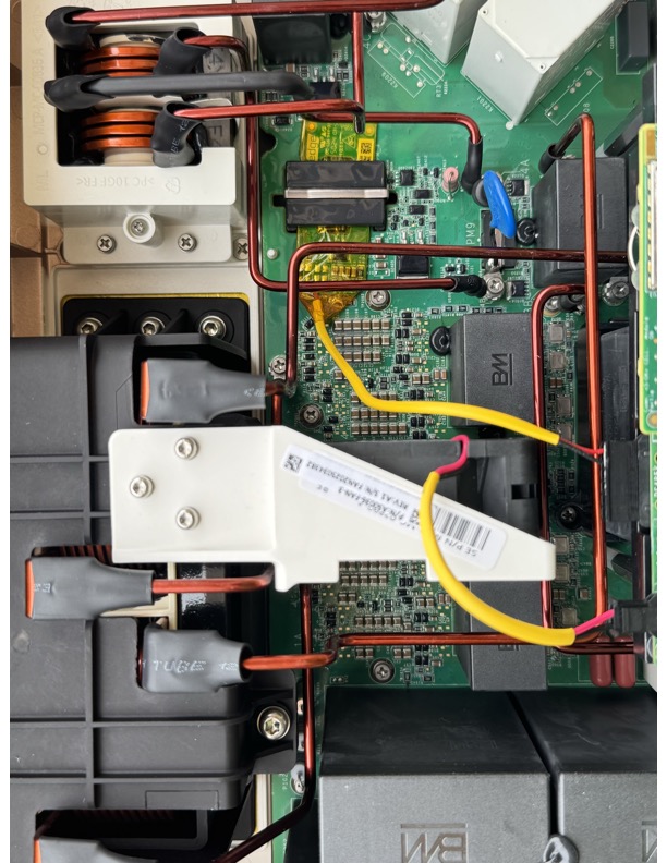 Inverter repair in progress